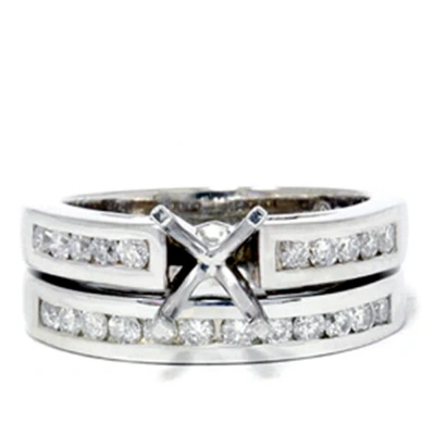 Pompeii3 5/8ct Diamond Ring Setting Mounting 14k Gold In Multi