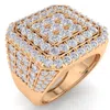 Pompeii3 5ct Tw Men's Round Diamond Pave Ring Gold Lab Grown In Multi