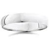 Pompeii3 5mm Dome High Polished Wedding Band 14k White Gold Size Selectable In Multi