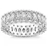 Pompeii3 6 Ct Marquise Diamond Eternity Ring 14k Gold Lab Grown Womens Eternity Band In Multi