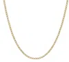 Pompeii3 6ct Round Lab Grown Diamond Tennis Necklace 14k Yellow Gold 18" Lab Grown In Multi