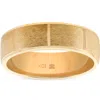 Pompeii3 6mm Brushed Wedding Band 10k Yellow Gold Size Selectable In Multi
