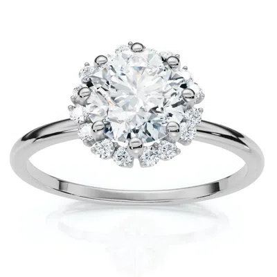 Pompeii3 7/8ct Tw Sapling Diamond Engagement Ring 14k Gold Or Platinum Lab Grown Ef/vs In White