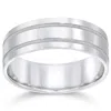 Pompeii3 7mm 950 Platinum Comfort Fit Wedding Band New Ring Size Selectable In Multi
