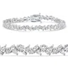Pompeii3 4.10ct Multi-stone Diamond 7" Tennis Bracelet 14k Gold Lab Grown In Multi