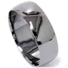Pompeii3 8mm High Polished Dome Wedding Band 14k Black Gold Size Selectable In Multi