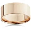 Pompeii3 9mm Flat High Polished Wedding Band 14k Rose Gold Size Selectable In Multi