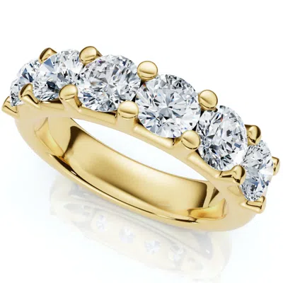 Pompeii3 Certified 1 1/2ct Diamond Bezel With Accent Engagement Ring 14k Gold Lab Grown In Silver