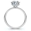 Pompeii3 Certified 2 1/10ct Side Halo Diamond Engagement Ring 14k Gold Or Pt Lab Grown In Multi