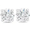 Pompeii3 Certified 6.06ct Excellent Cut Diamond Studs 14k Gold Screw Back Lab Grown In Silver