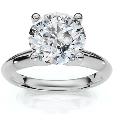 POMPEII3 CERTIFIED 2.60CT SOLITAIRE DIAMOND ENGAGEMENT RING GOLD OR PLATINUM LAB GROWN