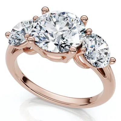 Pompeii3 1.60ct Oval Diamond Engagement Ring 14k Gold Lab Grown With Side Stones