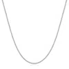 Pompeii3 Certified 3.92ct 25" Diamond Tennis Women's Necklkace 14k White Gold Lab Grown In Silver