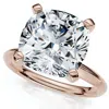 Pompeii3 Certified 5ct Cushion Diamond Engagement Ring Lab Grown 14k Gold Or Platinum In Multi
