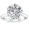 Pompeii3 Certified 5ct Solitaire Diamond Engagement Ring 14k White Gold Lab Grown In Multi
