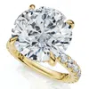 Pompeii3 Certified 7 1/4ct Diamond Engagement Side Halo Ring 14k Gold Or Pt Lab Grown In Multi