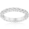 Pompeii3 Diamond Eternity Ring 2 Carat Womens Stackable Wedding Band 14k White Gold In Multi