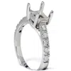 Pompeii3 Diamond Semi Mount Engagement Setting Mounting 14k Ring In Multi
