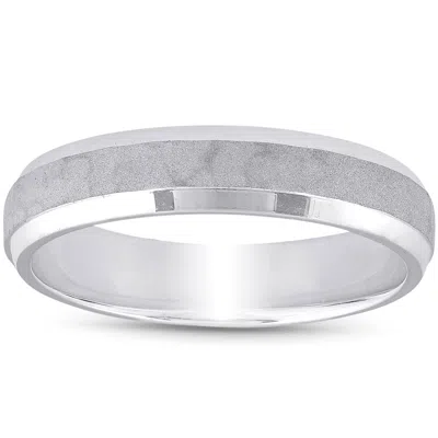 Pompeii3 Hammered Wedding Band Argentium Sterling Silver Size Selectable In Multi
