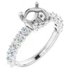 POMPEII3 LEA LAB GROWN DIAMOND ACCENT RING SETTING