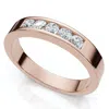 Pompeii3 Men's 1/4ct Channel Set Diamond Wedding Ring 14k Gold Or Platinum Lab Grown In Gold