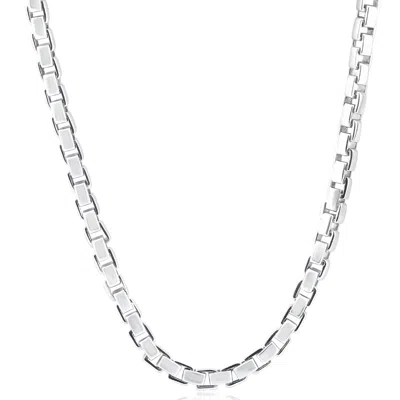 Pompeii3 Men's 14k Gold (104gram) Or Platinum (195gram) 6mm Link Chain Necklace 24" In Multi
