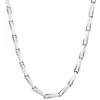 Pompeii3 Men's 14k Gold (106gram) Or Platinum (199gram) 6mm Link Chain Necklace 24" In Multi
