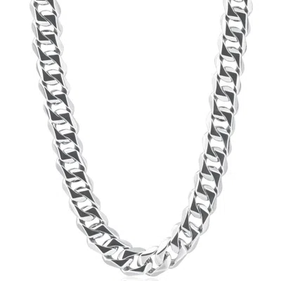 Pompeii3 Men's 14k Gold (161gram) Or Platinum (302gram) 13.5mm Link Chain Necklace 24" In Multi