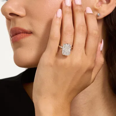 Pompeii3 Men's 14k Gold (161gram) Or Platinum (302gram) 9mm Diamond Chain Necklace 22" In Silver