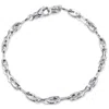 Pompeii3 Men's 14k Gold (17gram) Or Platinum (31gram) 4.5mm Link Bracelet 8.5" In Multi