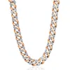 Pompeii3 Men's 14k Gold (245gram) Or Platinum (460gram) 15mm Diamond Chain Necklace 20" In Silver