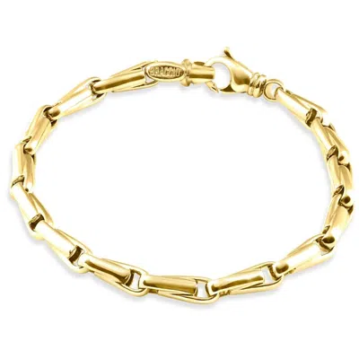 Pompeii3 Men's 14k Gold (29gram) Or Platinum (47gram) 5mm Link Bracelet 8.5"