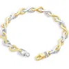 Pompeii3 Men's 14k Gold (33gram) Or Platinum (54gram) 6.5mm Link Bracelet 8.5" In Multi