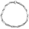 Pompeii3 Men's 14k Gold (34gram) Or Platinum (63gram) 5.5mm Link Bracelet 8.5" In Multi
