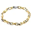 Pompeii3 Men's 14k Gold (36gram) Or Platinum (58gram) 6mm Link Bracelet 8.5" In Silver