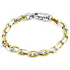 Pompeii3 Men's 14k Gold (39gram) Or Platinum (63gram) 6mm Link Bracelet 8.25" In Gold