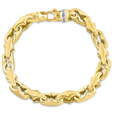 Pompeii3 Men's 14k Gold (65gram) Or Platinum (104gram) 9mm Link Bracelet 8.5"