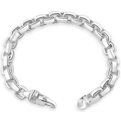 Pompeii3 Men's 14k Gold (66gram) Or Platinum (103gram) 8.5mm Link Bracelet 8.5" In Multi