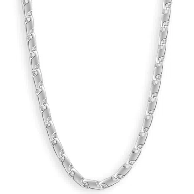 Pompeii3 Men's 14k Gold (70gram) Or Platinum (130gram) 6.5mm Link Chain Necklace 23" In Multi