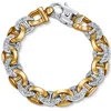 Pompeii3 Men's 14k Gold (71gram) Or Platinum (114gram) 12.5mm Diamond Bracelet 8.75" In Gold