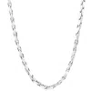 Pompeii3 Men's 14k Gold (106gram) Or Platinum (199gram) 6mm Link Chain Necklace 24" In Multi