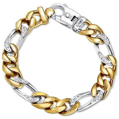 Pompeii3 Men's 14k Gold (72gram) Or Platinum (135gram) 11mm Diamond Bracelet 8.5"