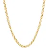 Pompeii3 Men's 14k Gold (72gram) Or Platinum (135gram) 4.5mm Link Chain Necklace 24" In Multi