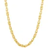 Pompeii3 Men's 14k Gold (74gram) Or Platinum (139gram) 5.5mm Link Chain Necklace 20" In Multi