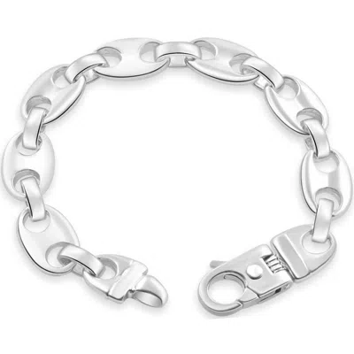 Pompeii3 Men's 14k Gold (78gram) Or Platinum (146gram) 13.5mm Link Bracelet 8.5" In Multi