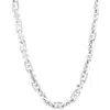 Pompeii3 Men's 14k Gold (78gram) Or Platinum (146gram) 7mm Link Chain Necklace 20" In Multi