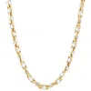 Pompeii3 Men's 14k Gold (85gram) Or Platinum (159gram) 5.5mm Link Chain Necklace 20" In Silver