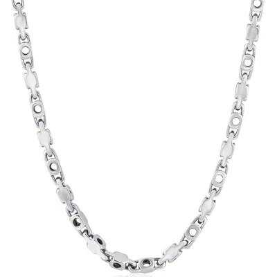 Pompeii3 Men's 14k Gold (95gram) Or Platinum (178gram) 5.5mm Link Chain Necklace 24" In Multi
