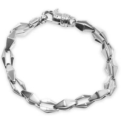 Pompeii3 Men's 39 Gram Solid Silver Bracelet 8.5"