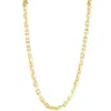 Pompeii3 Men's (46g) Solid 14k Yellow Gold 4.5mm Flexible Link 22 " Necklace In Multi